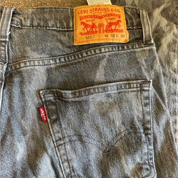 Men’s Camo print Levi’s jeans 32x30 style 511 - Picture 2 of 3